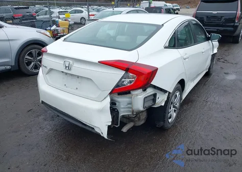 2018 Honda Civic Lx из США, поврежденный, VIN 19XFC2F52JE209331